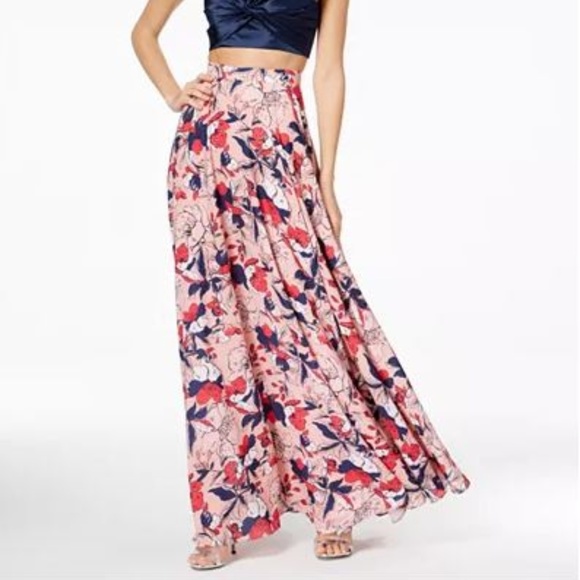 Fame and Partners Dresses & Skirts - Fame and Partners Printed Maxi Skirt, 18